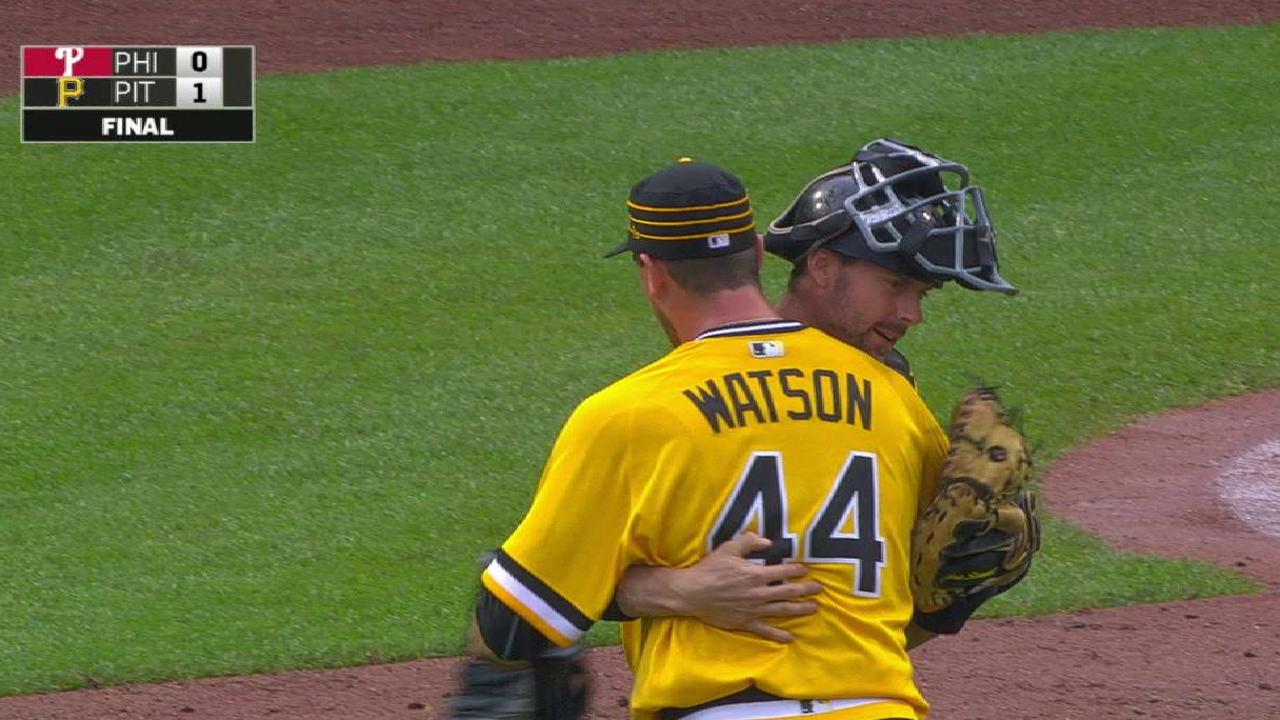 Watson notches the save