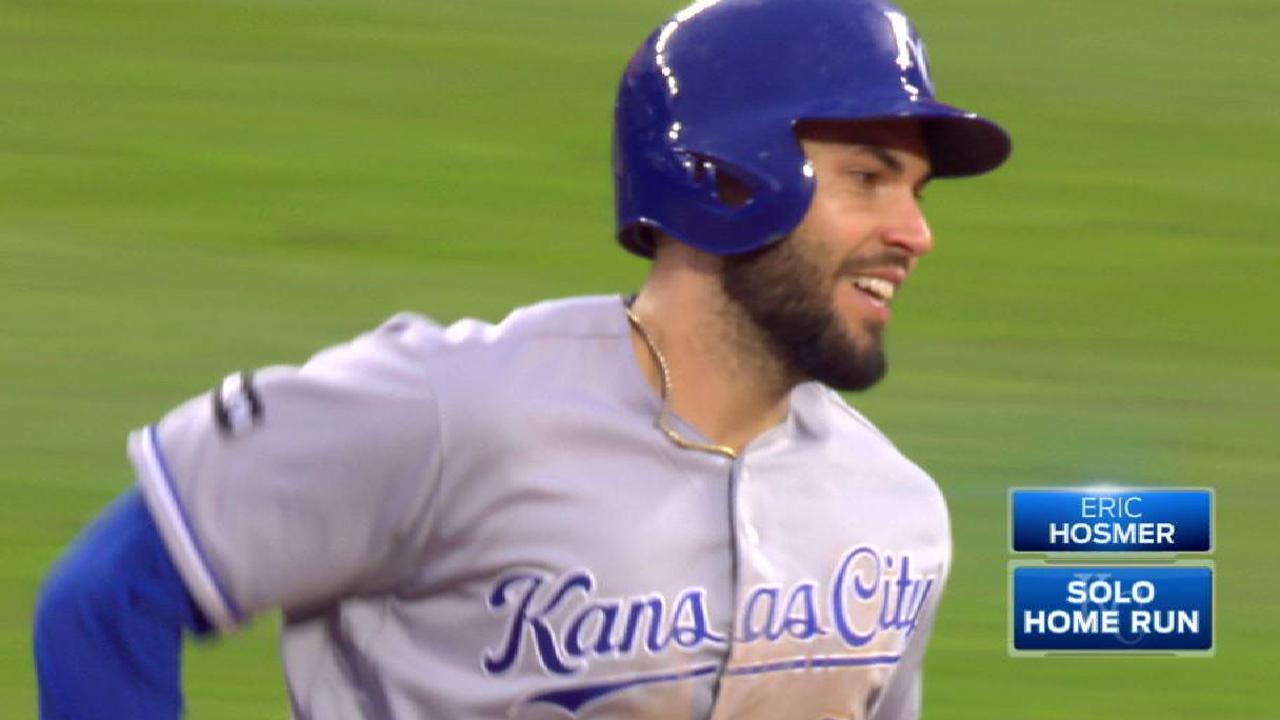 Hosmer's solo home run