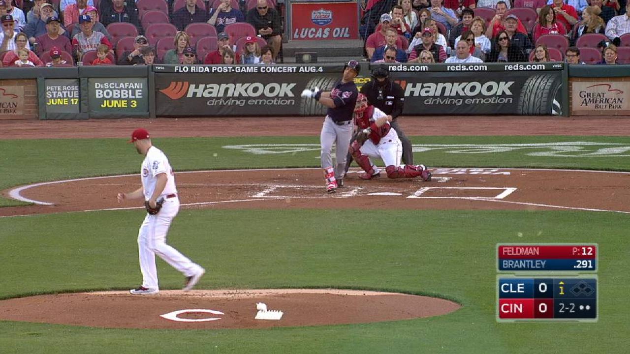 Feldman strikes out the side