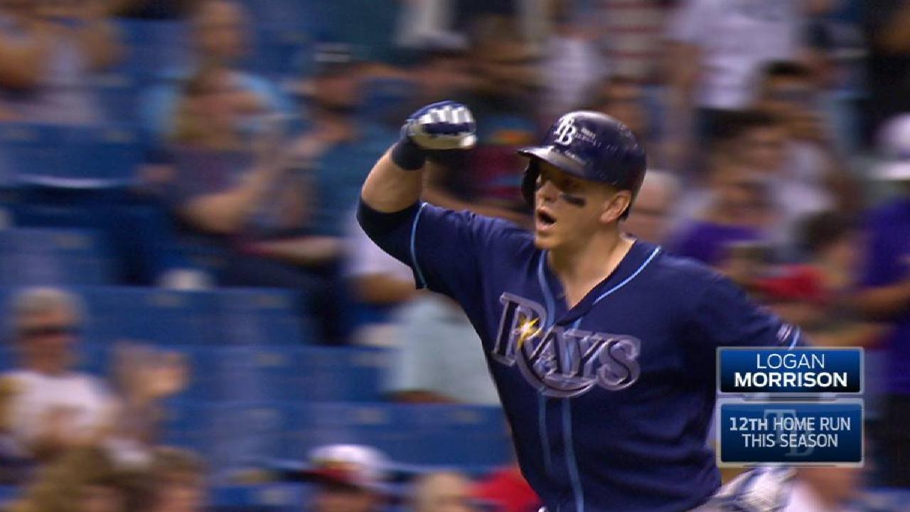 Morrison's solo home run