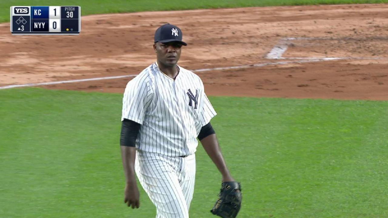 Pineda, jonrones fueron mucho para Reales en el Bronx