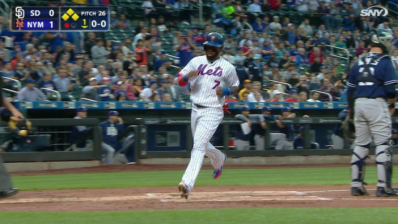 Granderson's sacrifice fly