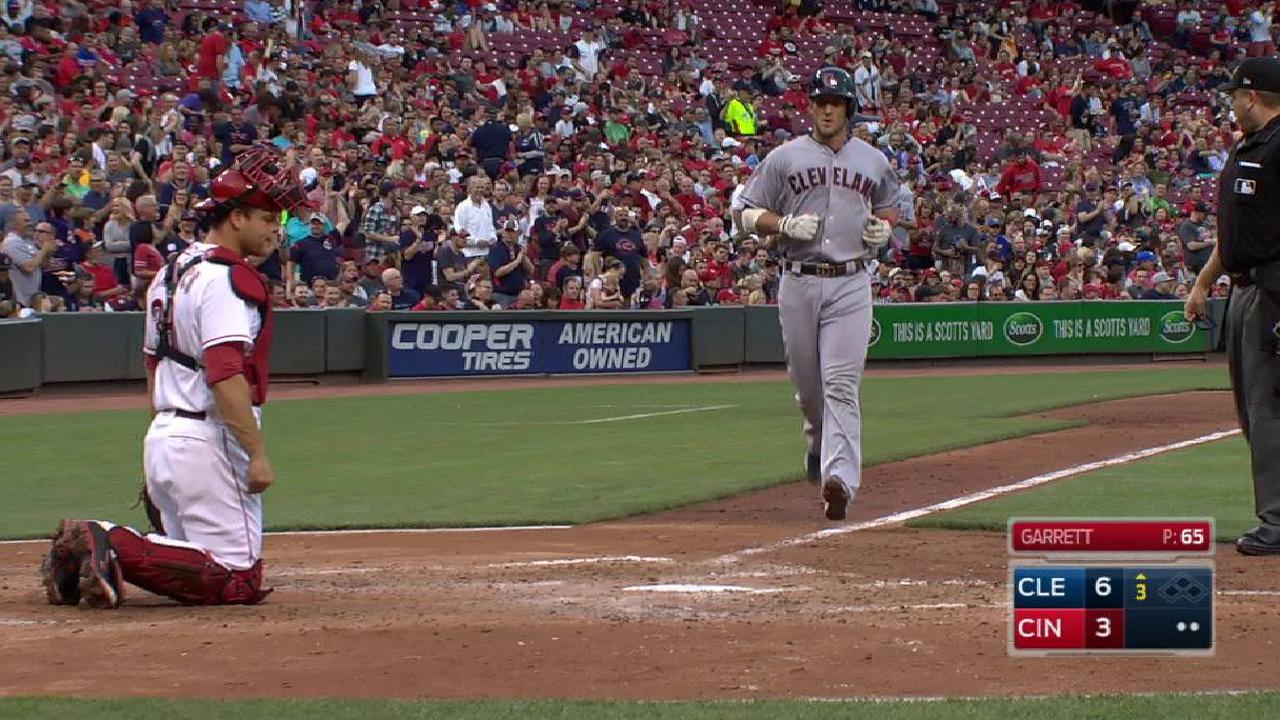 Yan Gomes disfruta su repunte al bate con los Indios este año