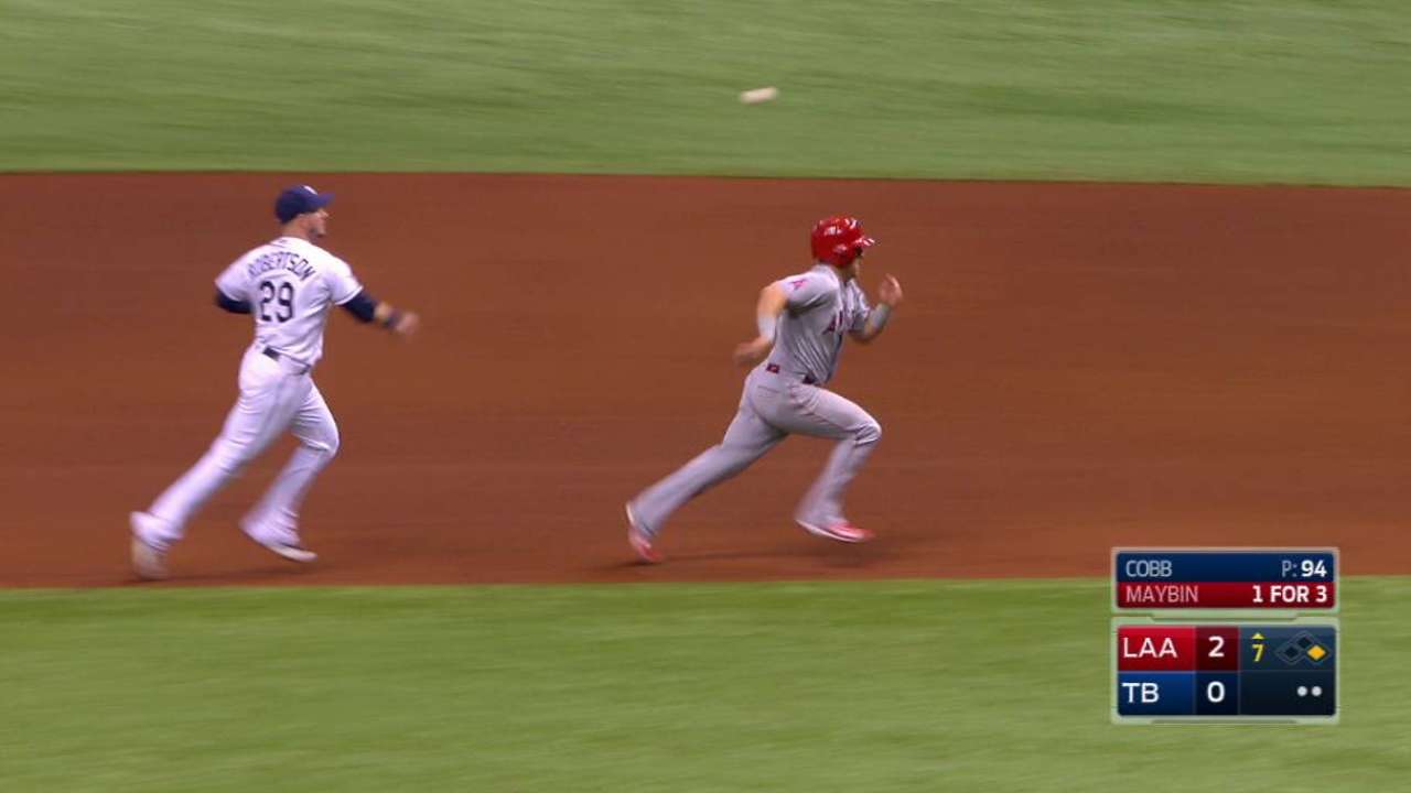 Cobb's nice pickoff move
