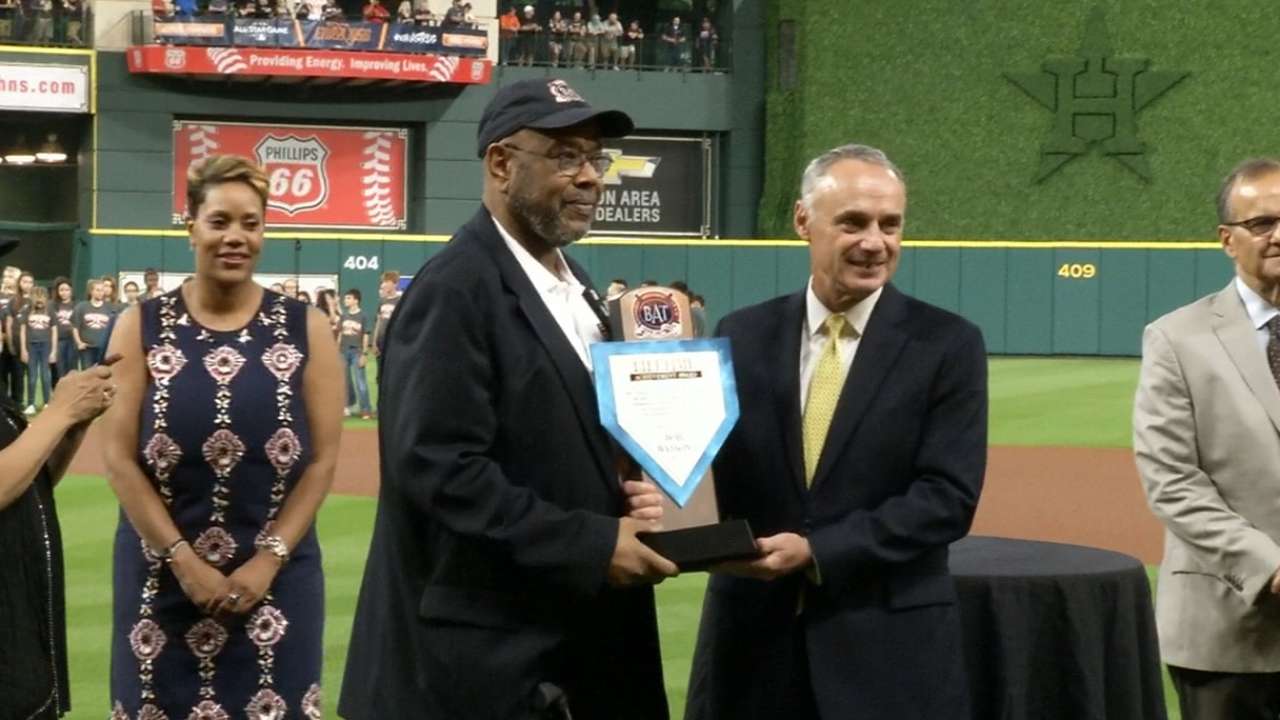 Watson on receiving award