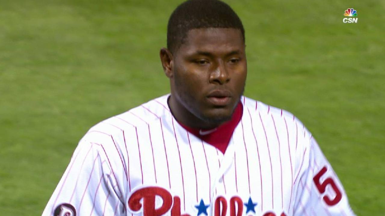 Neris strikes out the side