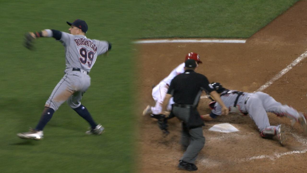 Must C: Robertson's cannon throw