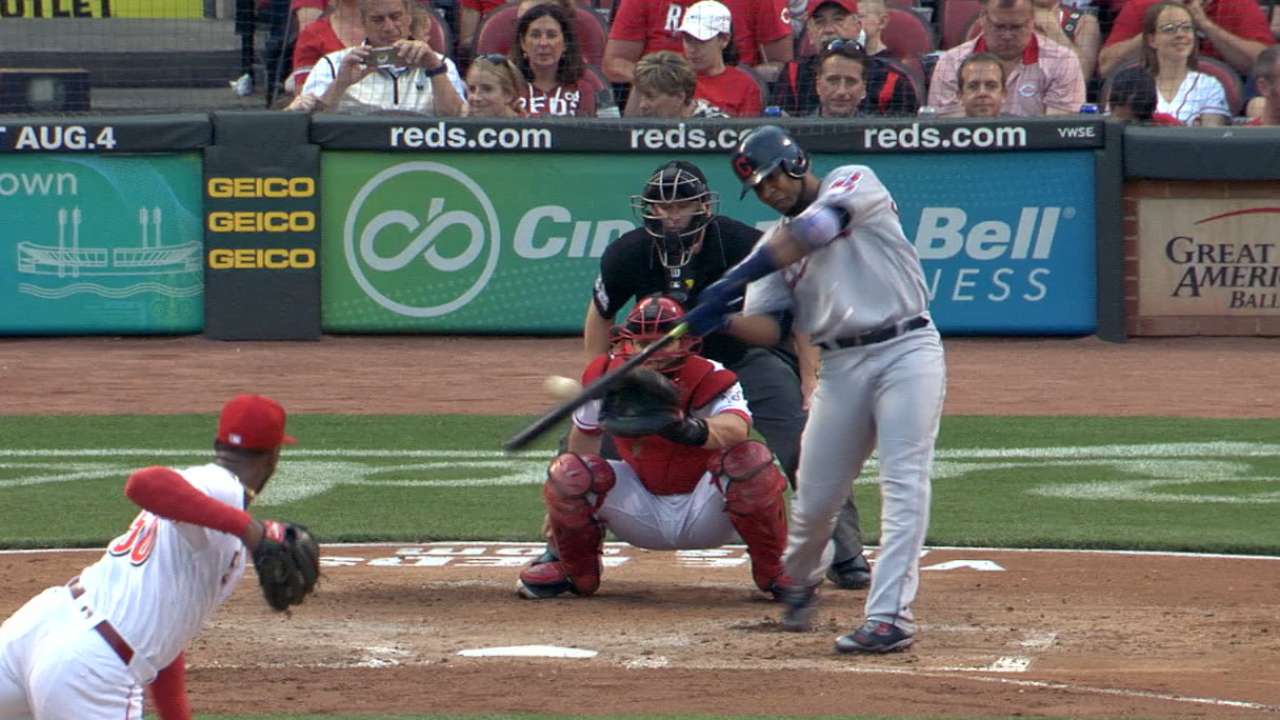 Encarnacion's two-homer night