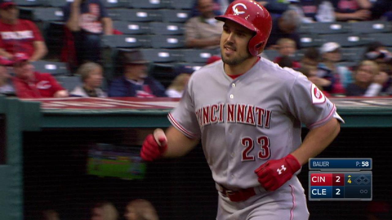 Duvall's two-run homer