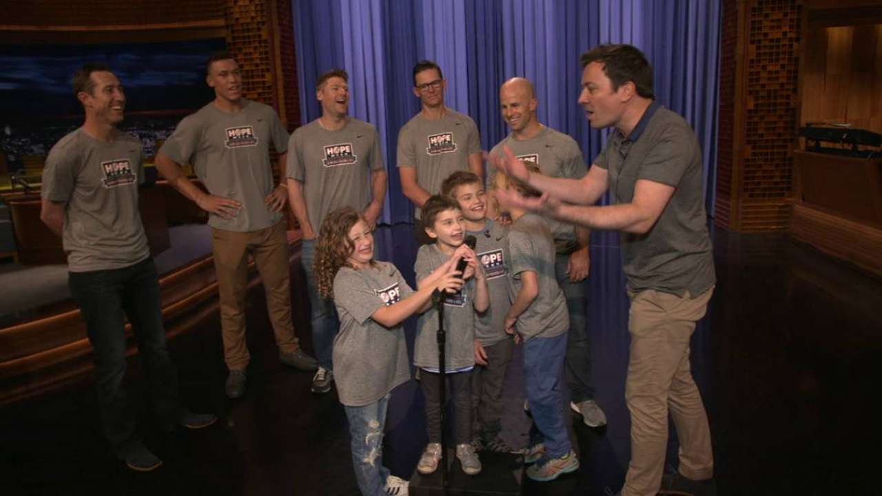 Yanks enjoy comedy relief with talented kids