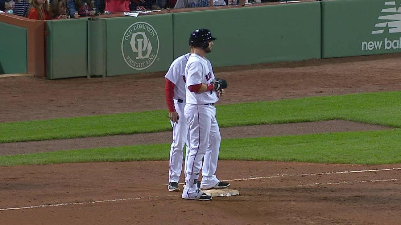 Moreland's RBI single
