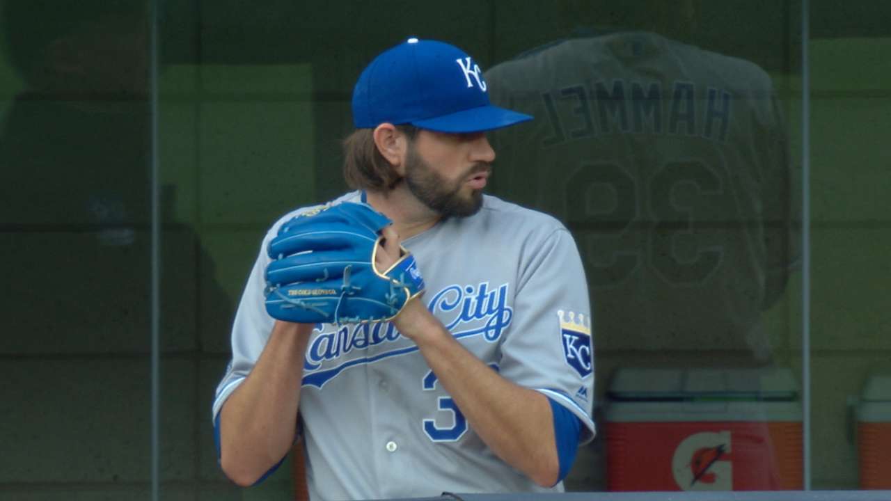 Royals see Hammel take 'good step forward'