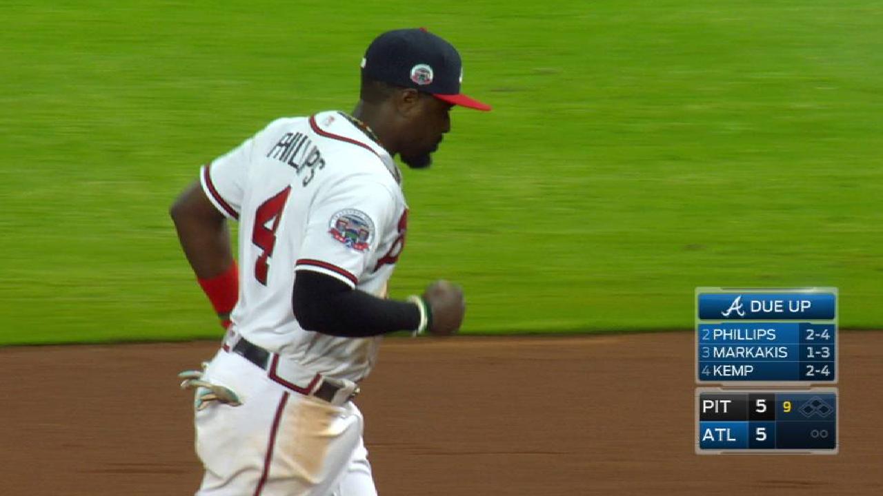 Thin bullpen hurts Braves in 10-inning contest