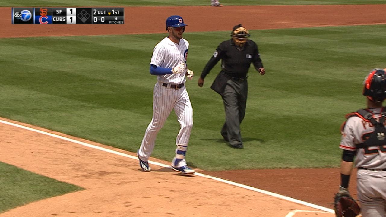 Bryant's solo home run