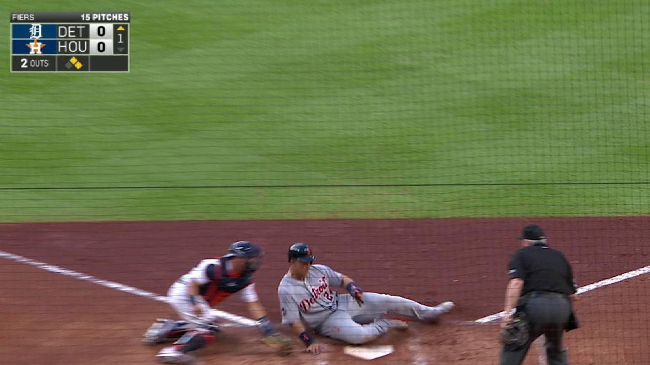 Aoki cuts down Miggy at home