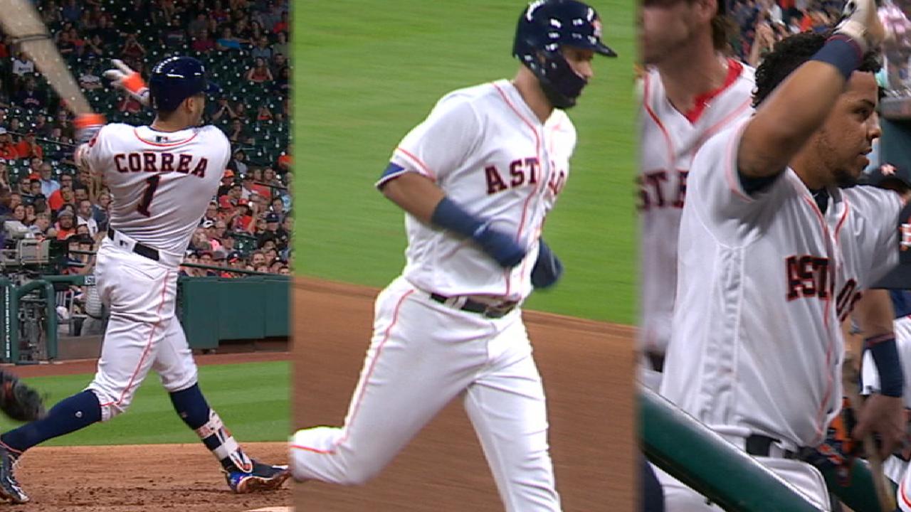 Must C: Astros homer thrice