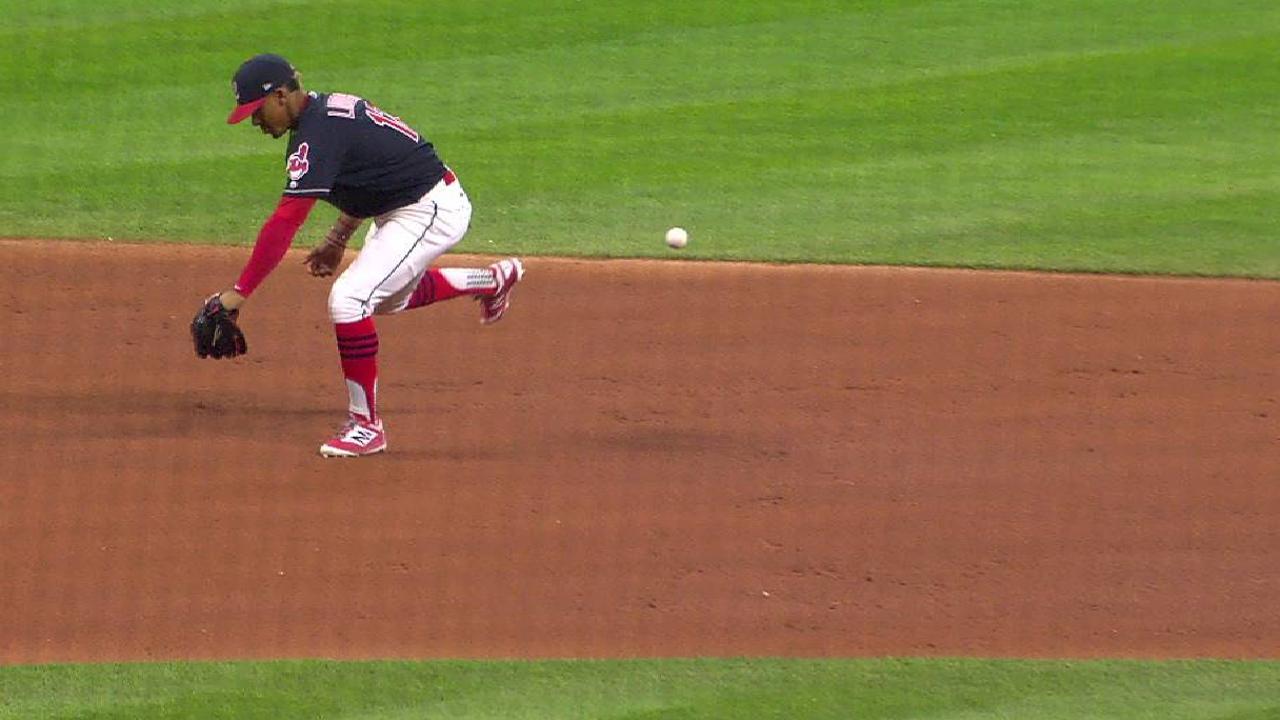 Hosmer reaches first on error