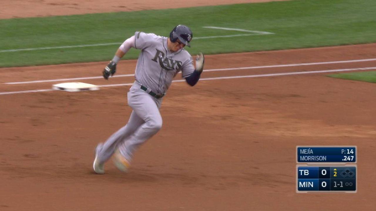 Power, approach carrying Rays' offense