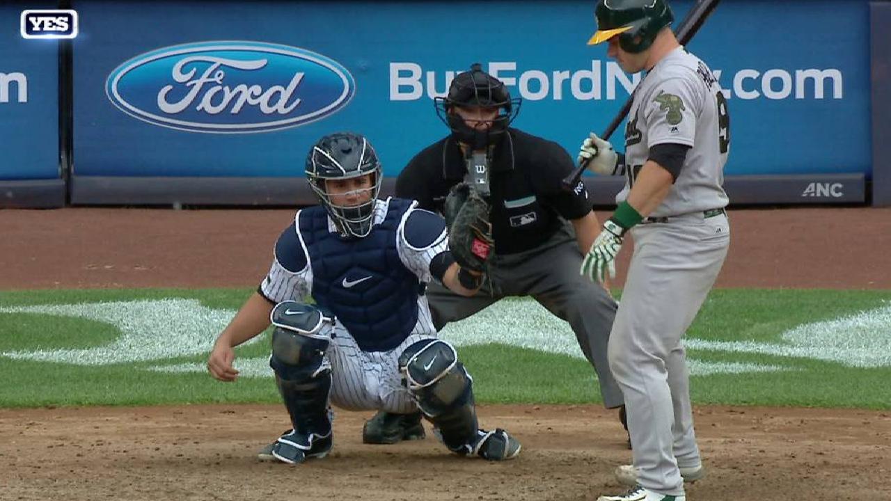 Betances knocks off glove