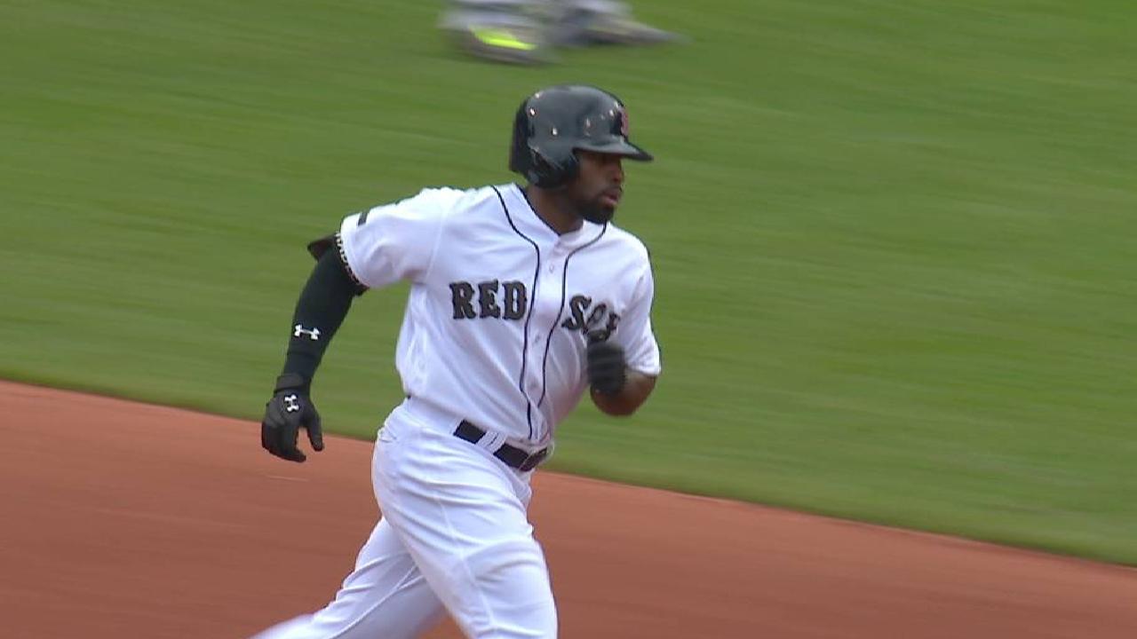 Bradley Jr.'s two-run dinger