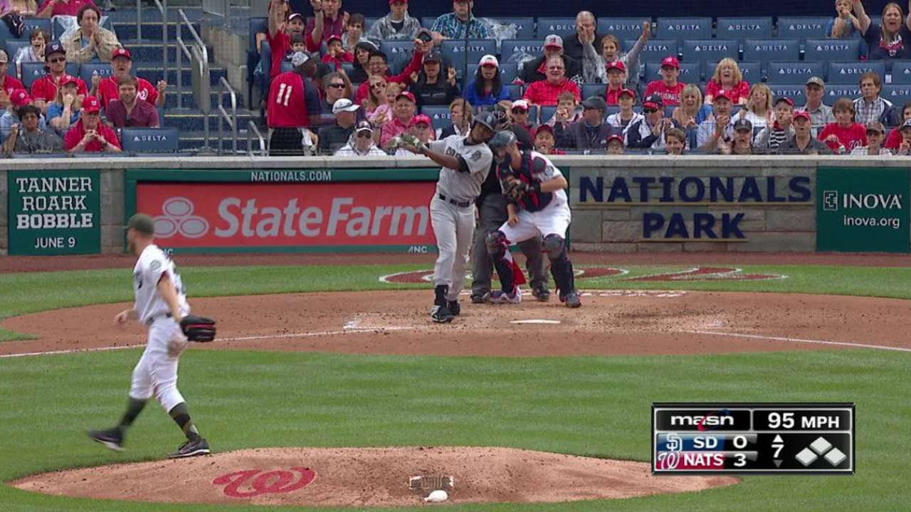 Strasburg collects his 15th K