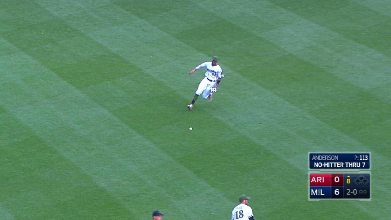Ahmed breaks up the no-no