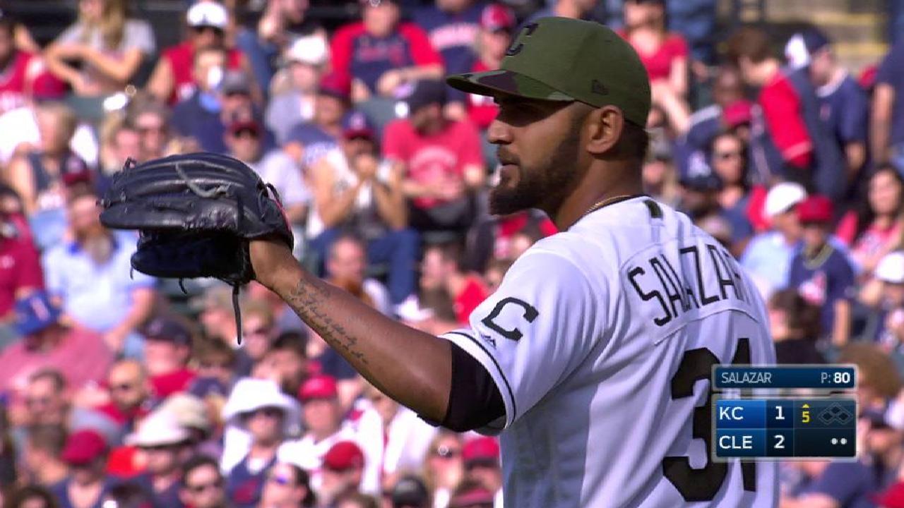 Indians, Salazar will discuss righty's troubles