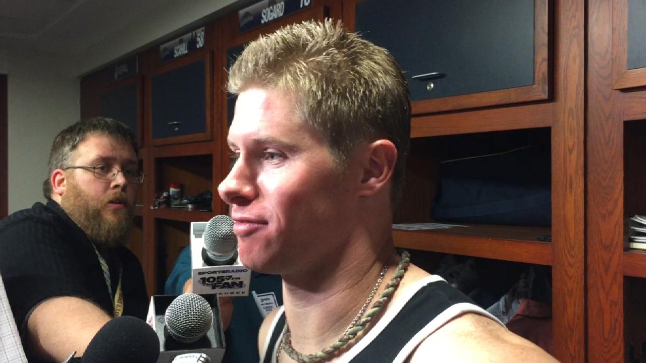 Anderson on his no-hit bid