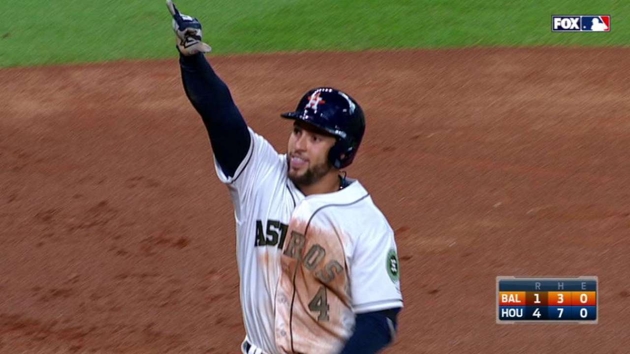 Springer's two-run homer