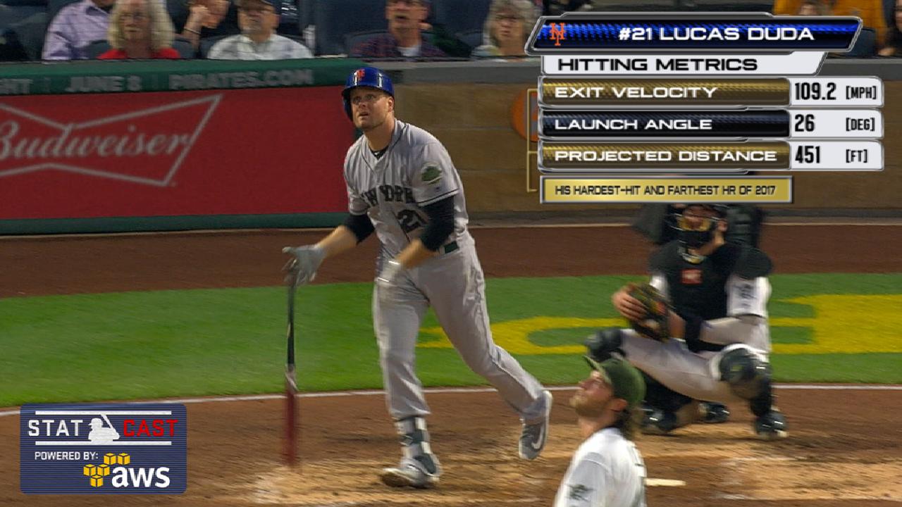 Statcast: Duda's 451-ft. homer