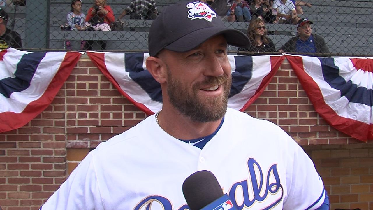 John Buck on Doubleday Field