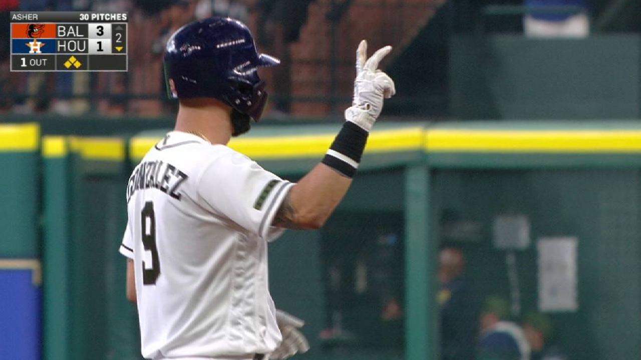 Marwin González ha hecho de todo para estar en el Juego de Estrellas