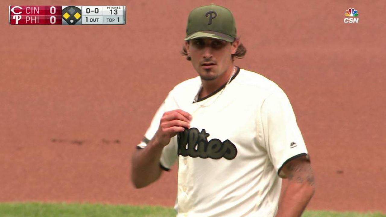 Eflin optioned as Kendrick set to return