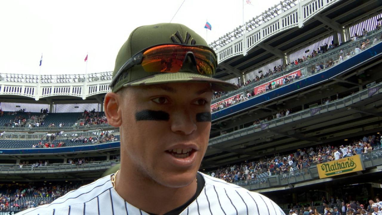 Judge on grand slam, win