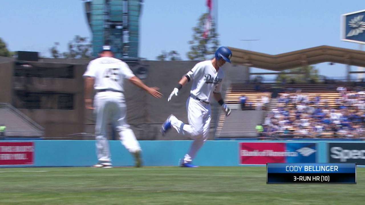 Bellinger's three-run home run