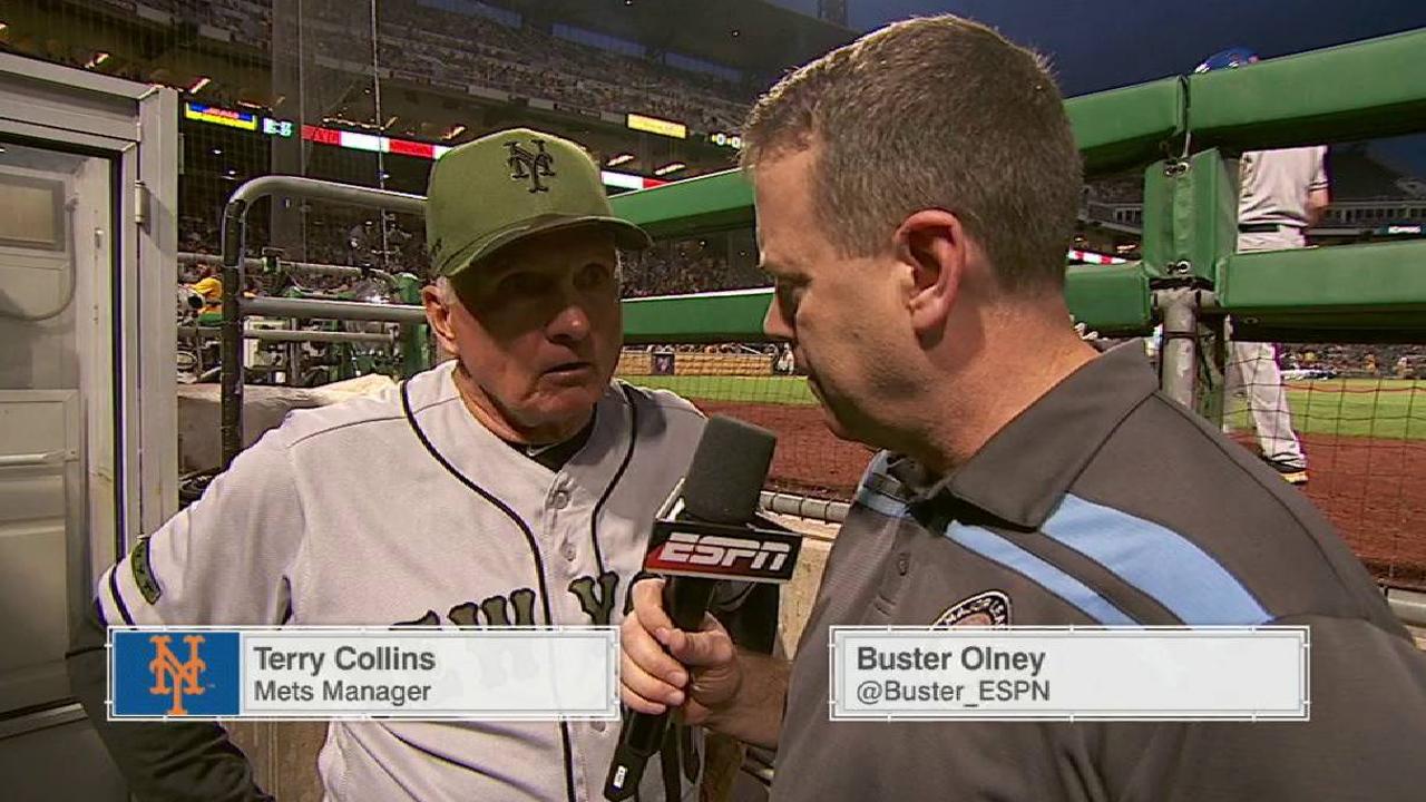 Collins on Harvey's outing