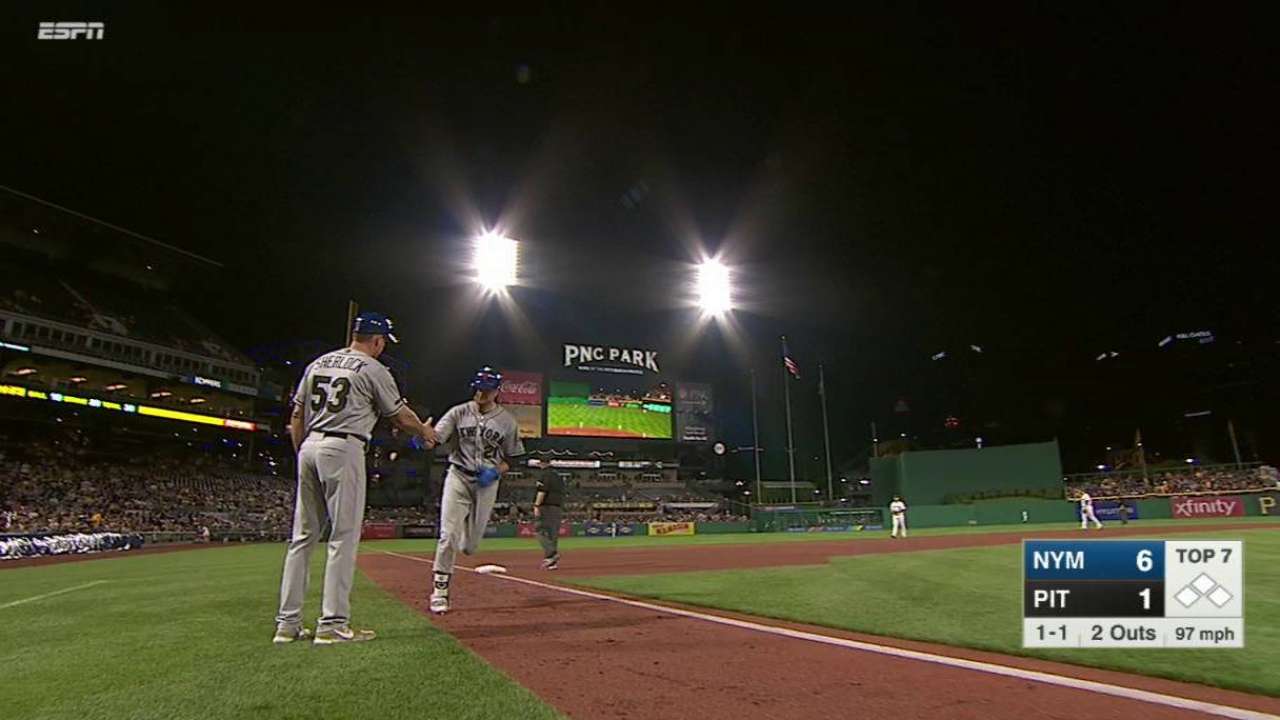 Duda's solo homer