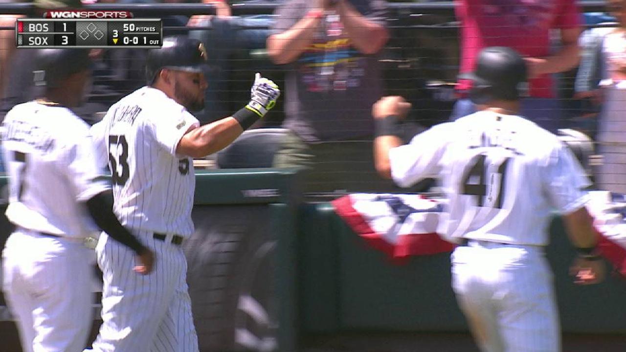 Cabrera's three-run home run