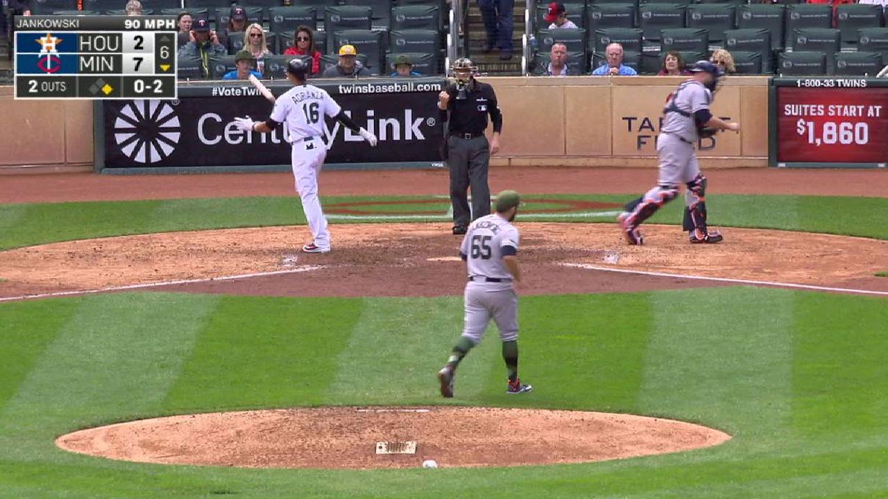 Jankowski sent to Minors on day he records win