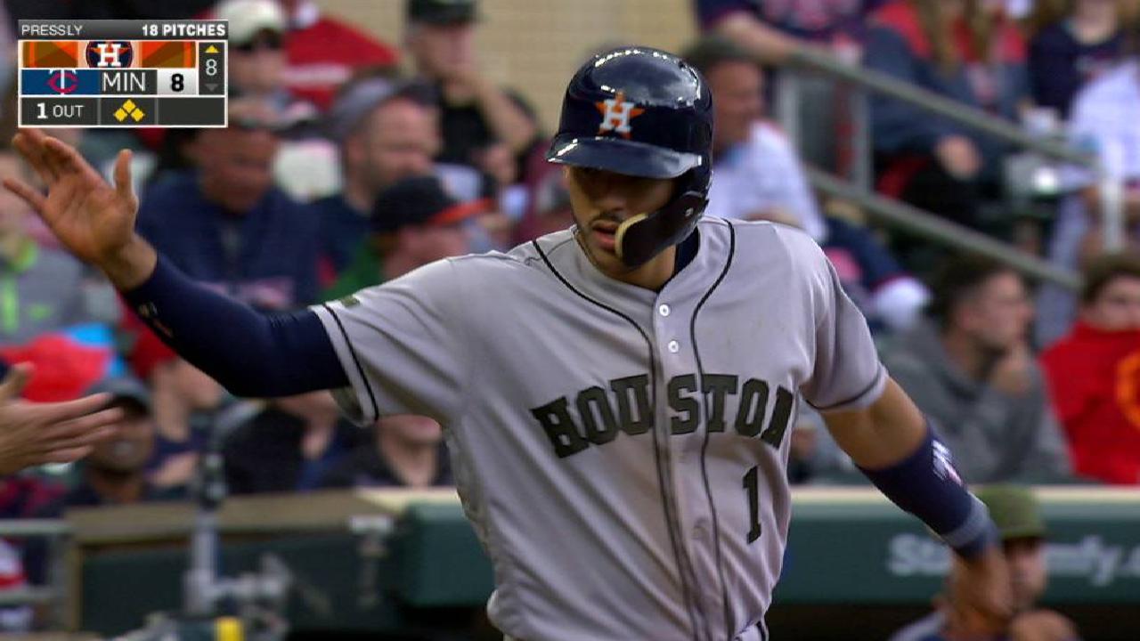 Gonzalez's two-run sinlgle