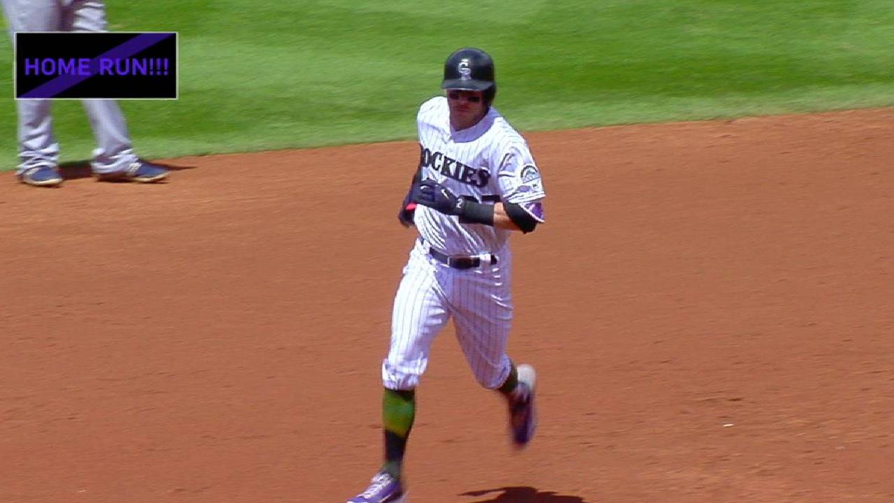Story showing improvement at the plate