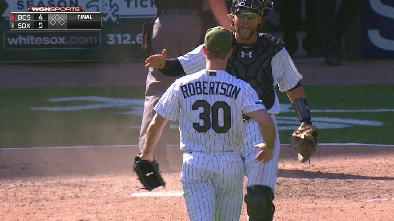 Robertson K's Leon to earn save