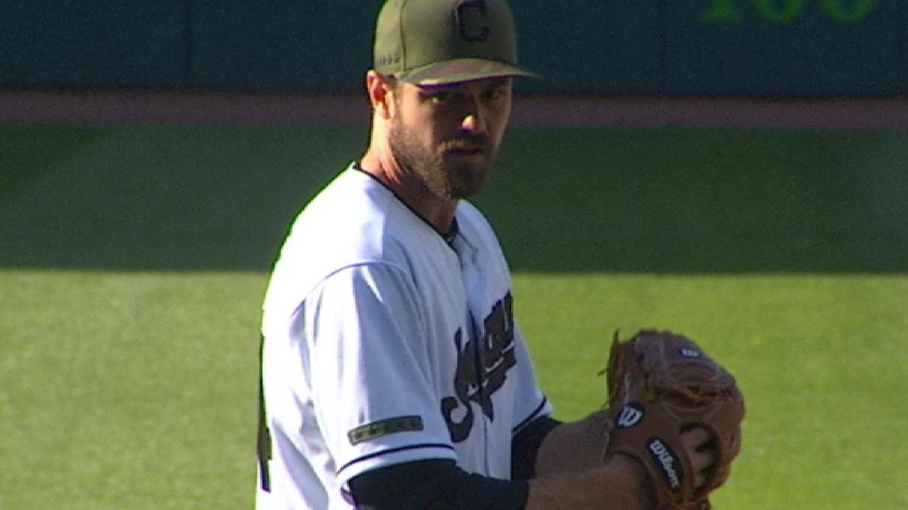 Miller strikes out the side