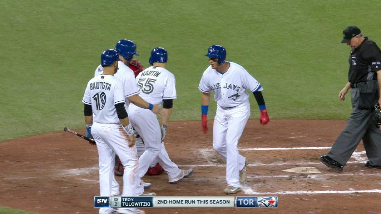 Tulo's grand slam to left field