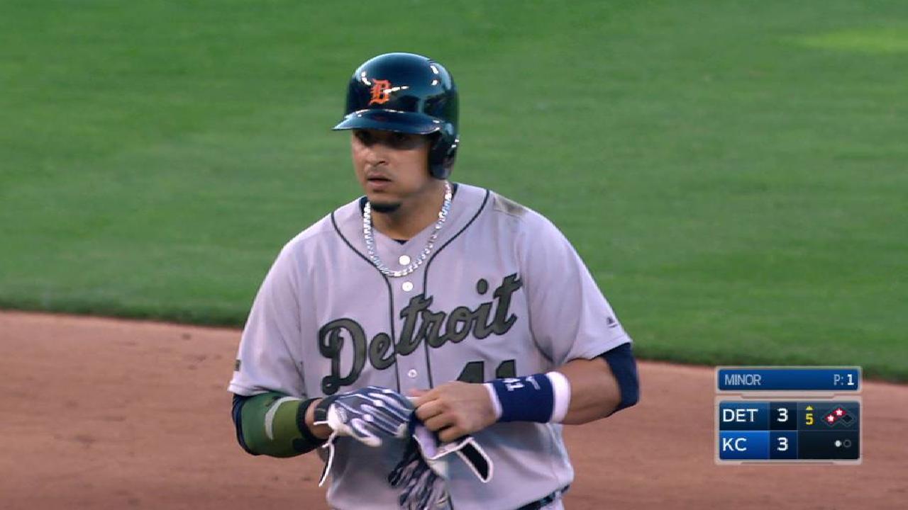 Martinez's two-run double