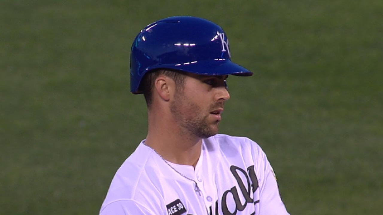 Whit falls single shy of Royals' cycle history