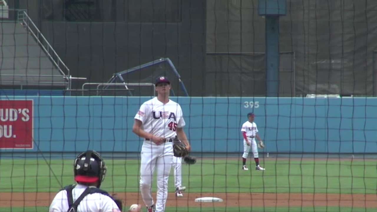 Twins mulling 5-6 candidates for No. 1 pick