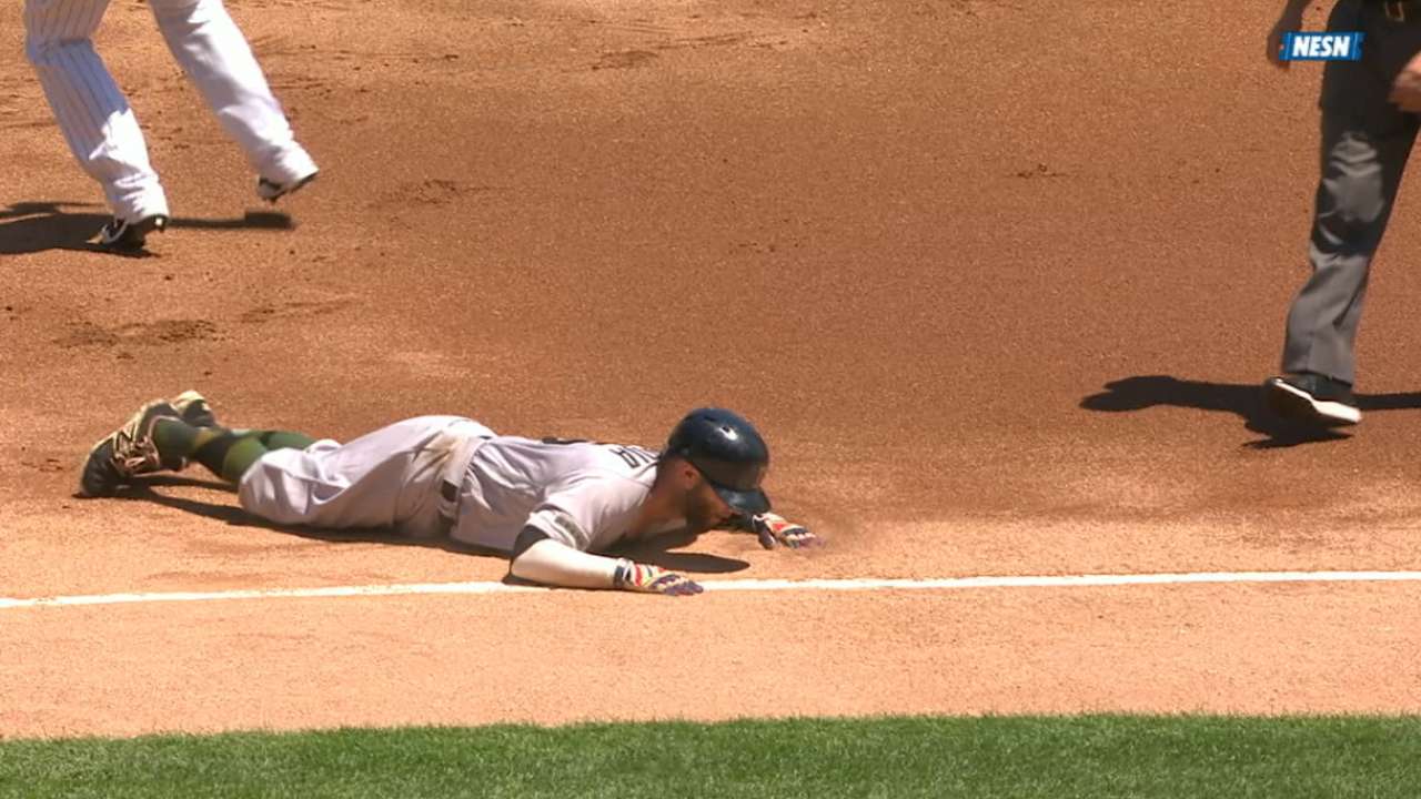 Pedroia (wrist) placed on DL; Sandoval returns