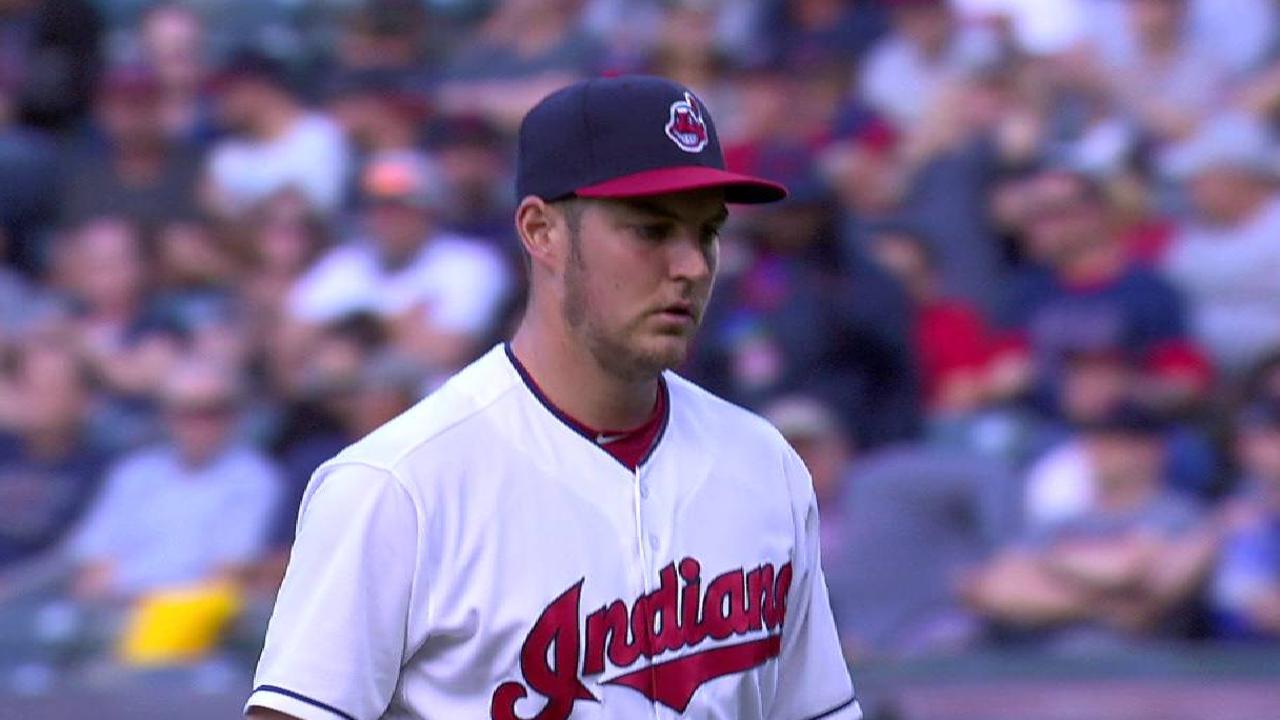 Bauer fans three in the 5th