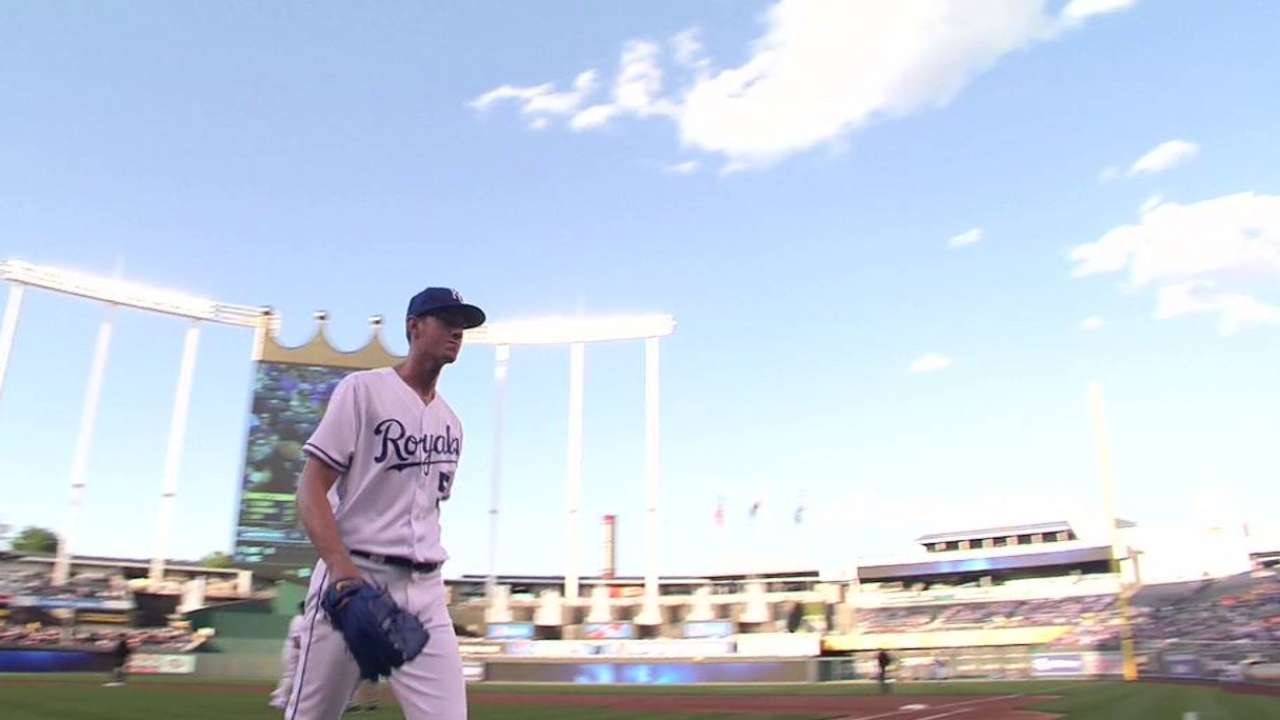 Skoglund's first Major League K